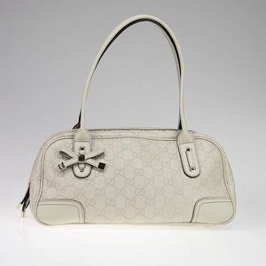 Gucci Guccissima Princy Boston leather satchel bag